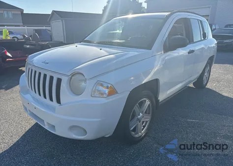 2007 Jeep Compass Sport из США, поврежденный, VIN 1J8FF47W67D179764